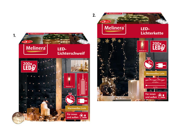 Filet lumineux à LED/guirlande lumineuse à LED