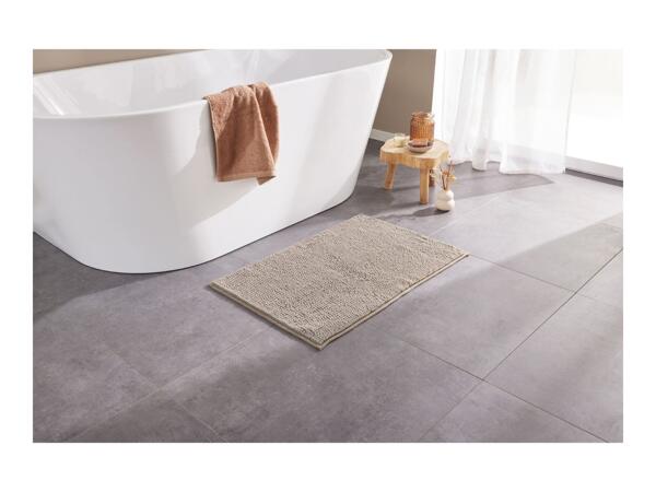 Livarno Home Beige Bath Mat