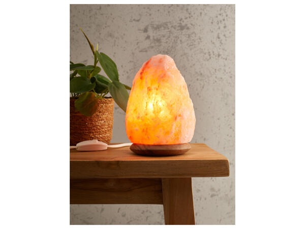 Illuminated Salt Crystal