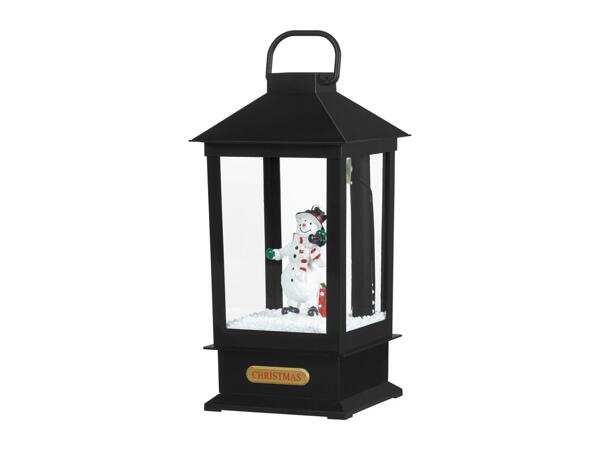 Livarno Home LED Musical Snowing Lantern