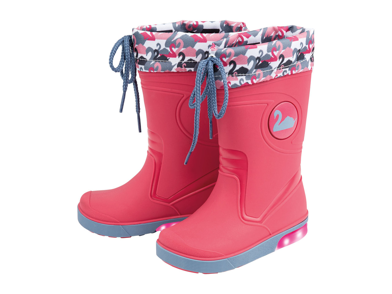 Lupilu Girls' Light-Up Wellington Boots1