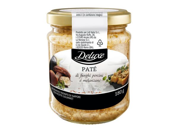 Porcini Mushroom and Aubergine Paté