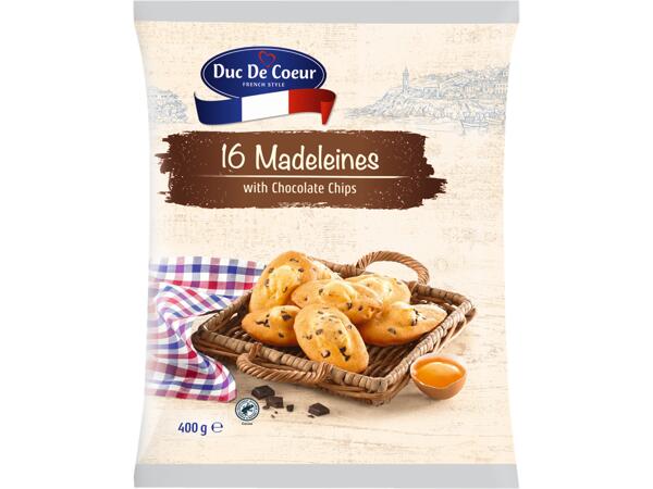 Madeleines with Chocolate Chips