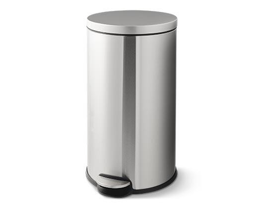 Easy Home 10.5 Gallon Stainless Steel Trash Can
