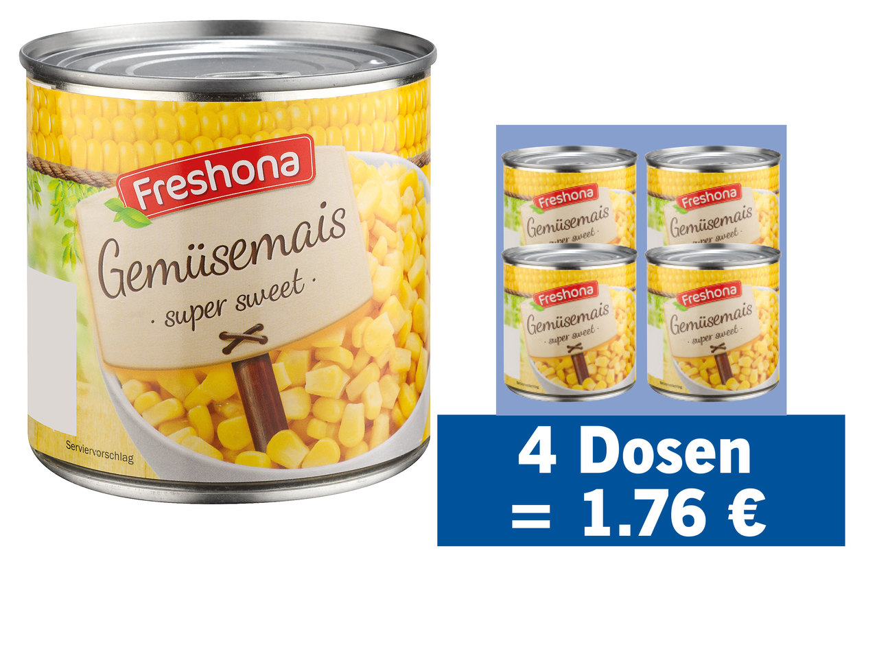 FRESHONA Gemüsemais