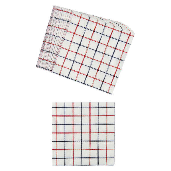 KIRKTON HOUSE Americana Napkins - Red Blue Check