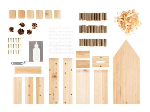 Crelando Make Your Own Bird Feeder/ Bee and Insect Hotel