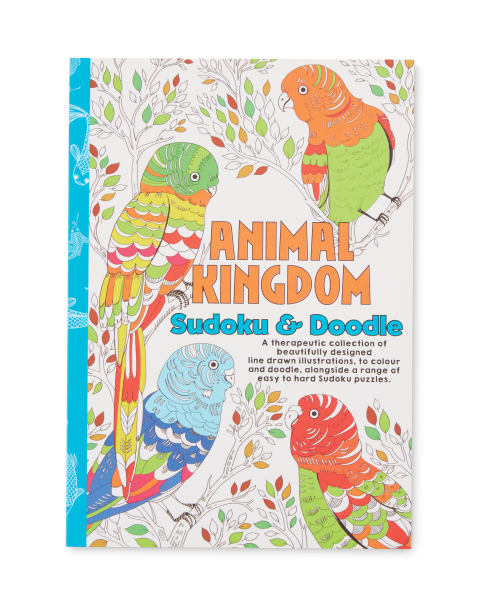 Animal Kingdom Puzzle Book
