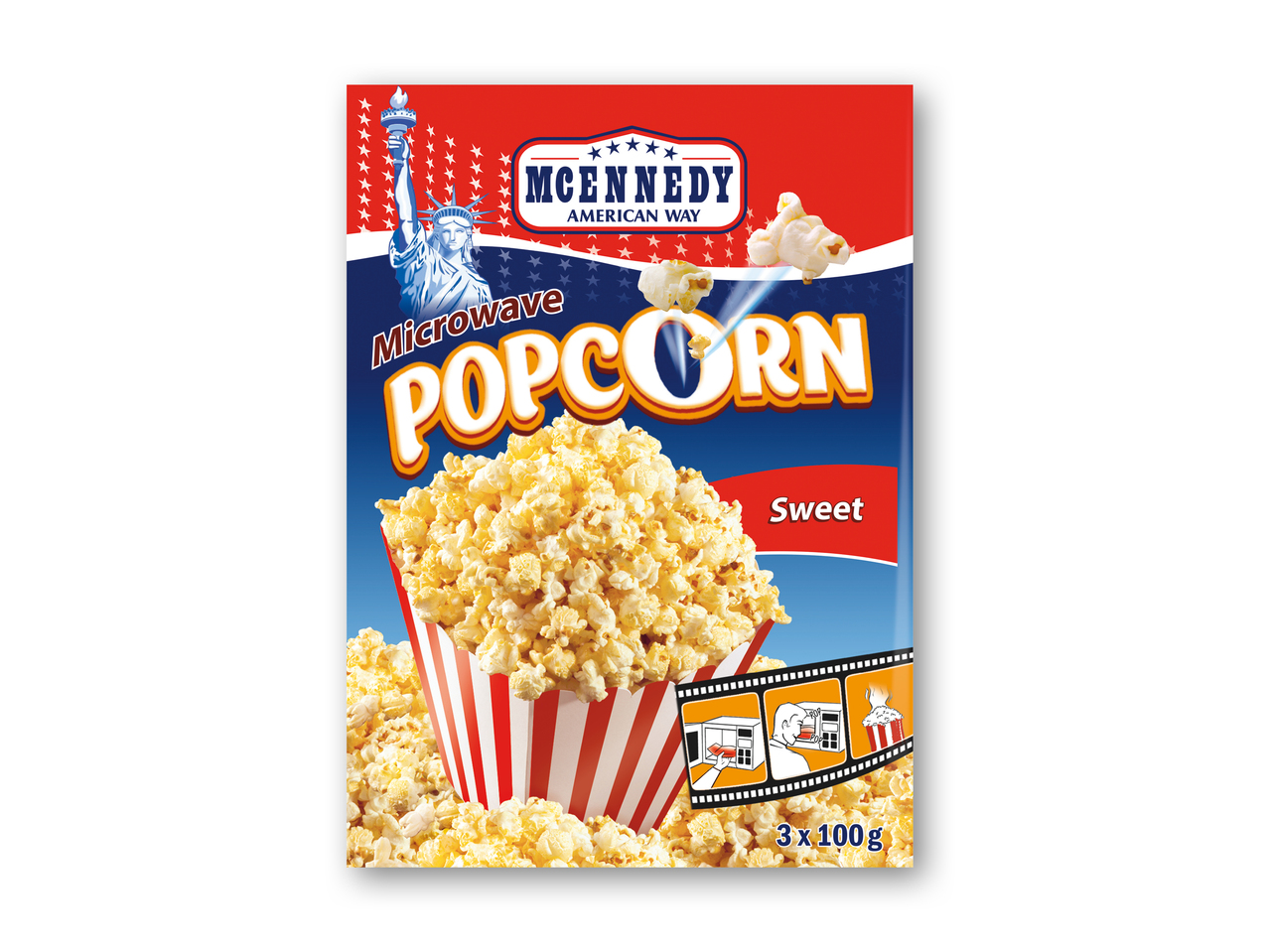 Popcorn til mikroovn