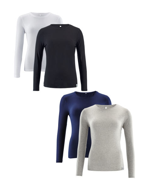 Ladies' Long Sleeve T-Shirt 2-Pack