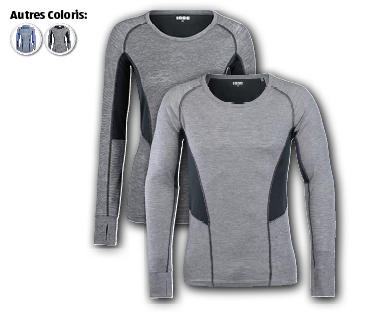 INOC Sous-pull de ski pour femmes/hommes