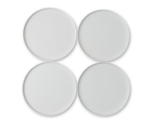Crofton 
 4pk Stoneware Plate Set