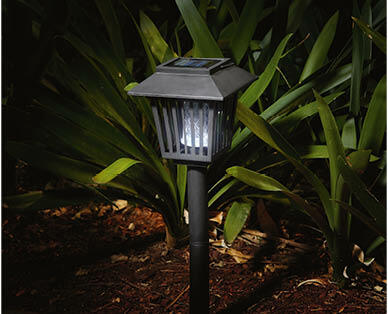 Solar Light with Bug Zapper