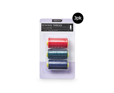 Sewing Thread 500m 3pk
