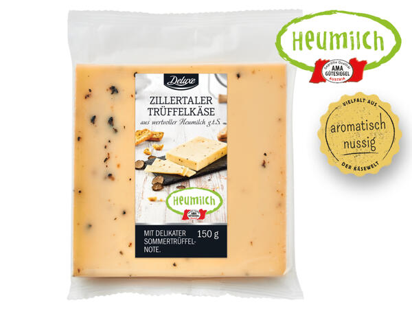 Heumilch Trüffelkäse