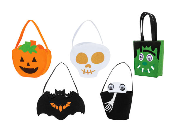 Sac en feutrine pour Halloween