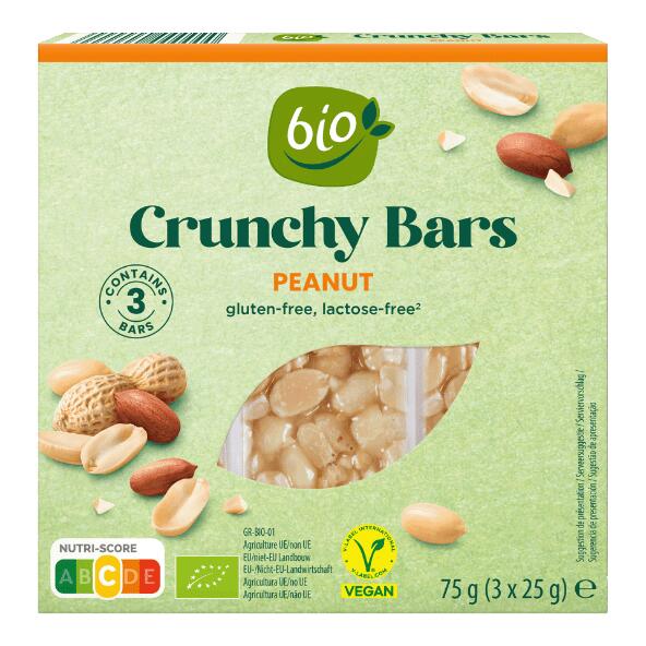 TRADER JOE'S BIO(R) 	 				Bioriegel mit Nüssen, 3 St.