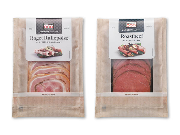 3-STJERNET FROKOST FAVORITTER Pålæg