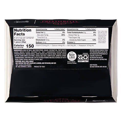 Profiteroles Italian Pastries, 15.9 oz