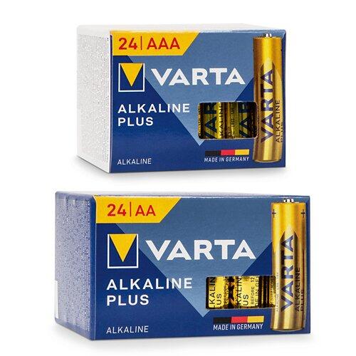 VARTA Piles AA/AAA, 24 pièces