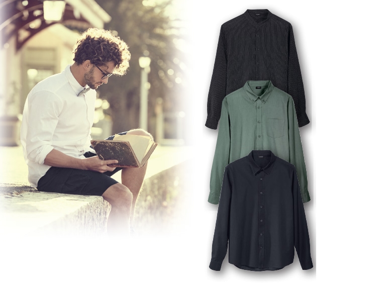 LIVERGY(R) Men's Casual Linen Shirt