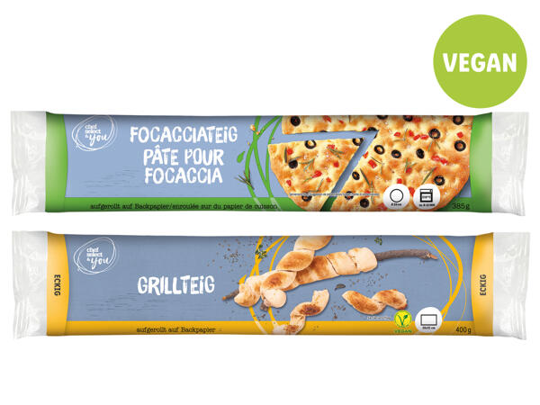 Focacciateig/Grillteig