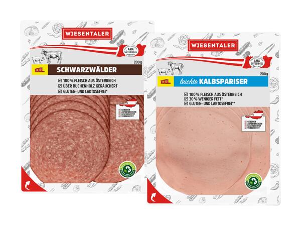 Schwarzwälder oder leichte Kalbspariser