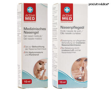 ACTIVE MED
GEL/HUILE DE SOIN POUR LE NEZ