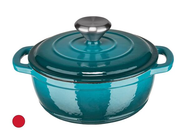 Cocotte en fonte laquée