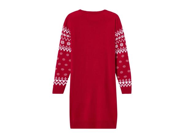 Pepperts Older Kids' Christmas Jumper Dress Red