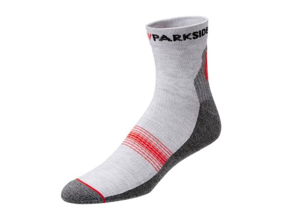 Men's short work socks, 3 pairs