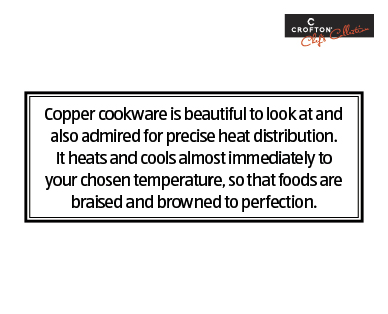 COPPER SAUCEPAN SET 3PC