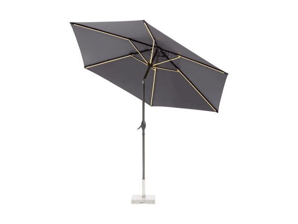 Parasol avec éclairage à LED
