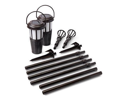 CASALUX 2 Pack 3 In 1 Solar Tiki Torches Aldi US Specials Archive