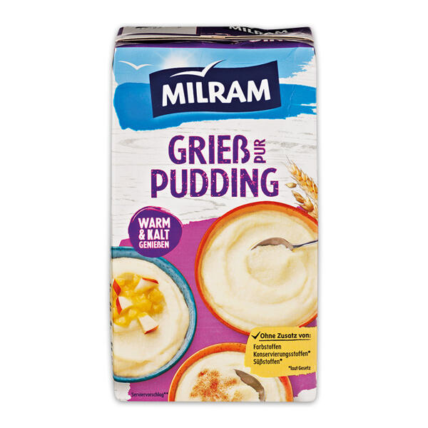 Milchreis / Grießpudding