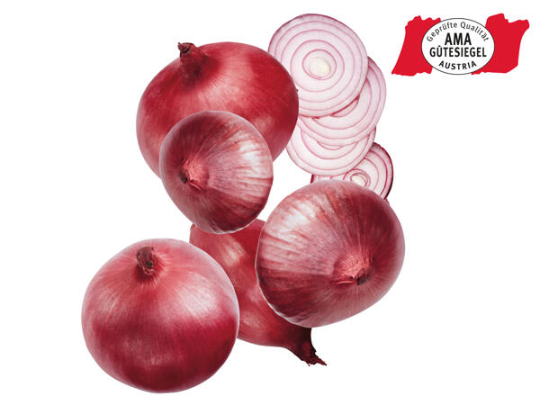 Zwiebeln rot aus Österreich