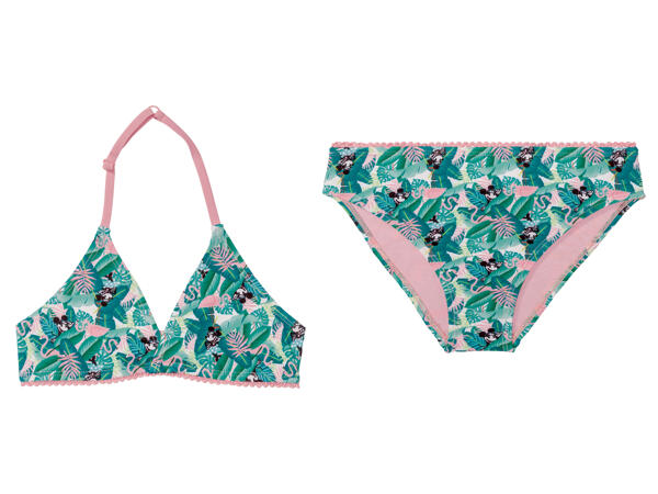 Girls' Bikini or Swimsuit "Emoji, Minnie Mouse, My Little Pony, Paw Patrol"