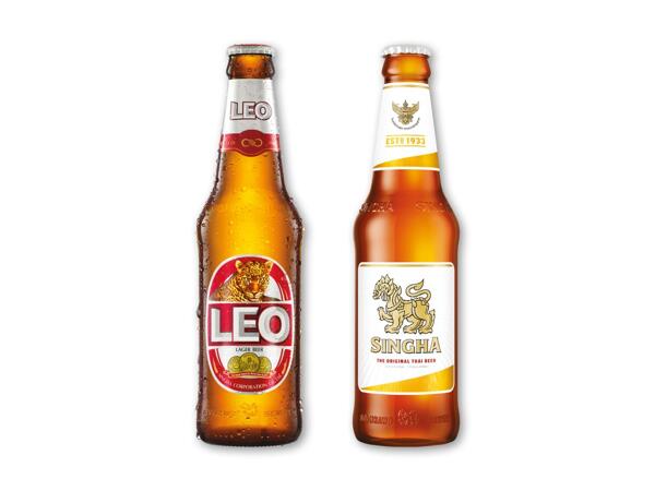 HANSEN & CO./​ARIZONA Leo eller Singha øl