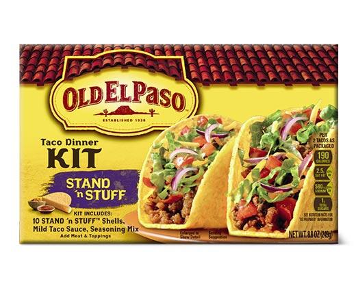 Old El Paso 
 Hard & Soft or Stand & Stuff Dinner Kit