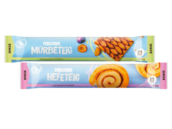 Frischer Mürbteig/Frischer Hefeteig