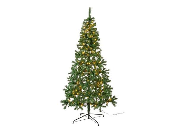 Vánoční LED stromek s 68dílnou sadou ozdob (210 cm), zlatá