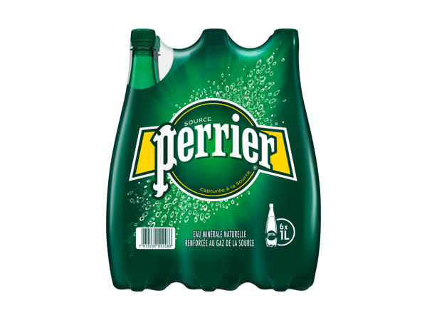 Eau minérale gazéifiée Perrier