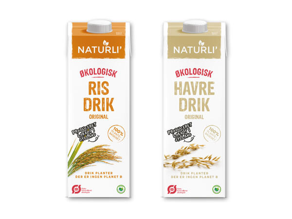 Økologisk Naturli' drik