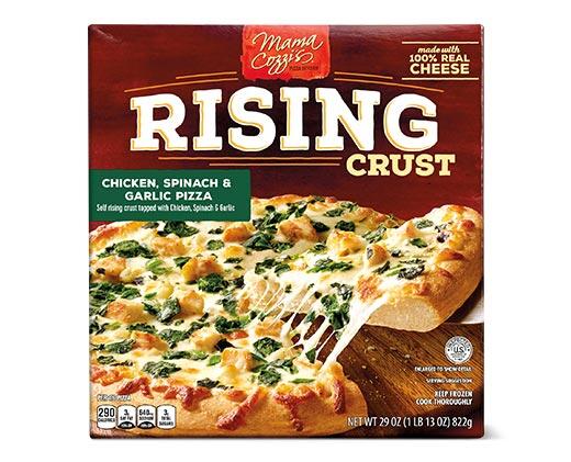 Mama Cozzi's Pizza Kitchen 
 Rising Crust Chicken, Spinach and Garlic Pizza