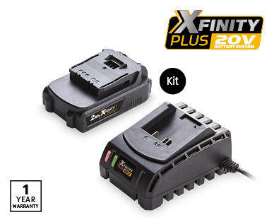 20V 2.0Ah Battery and Charger Kit