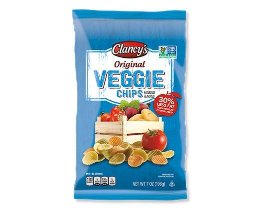 Clancy's Veggie Chips or Cheddar Straws