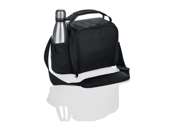 Livarno Home Black Cool Bag with Lunch Boxes