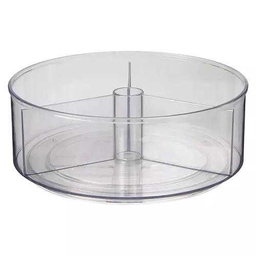 Divided Turntable, Clear