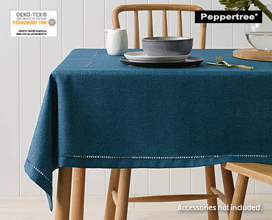 Linen Look Tablecloth