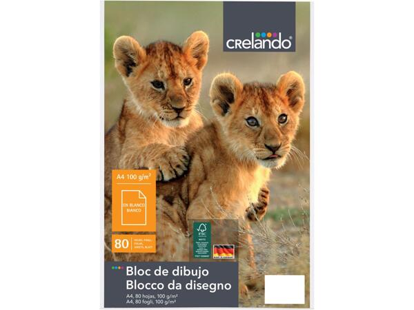 Sketch Pad A4, 80 Sheets